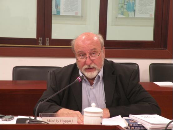 世界社会科学高级讲坛（五十三）:Mihály Hoppál教授主讲“民族志的指号学方法”
